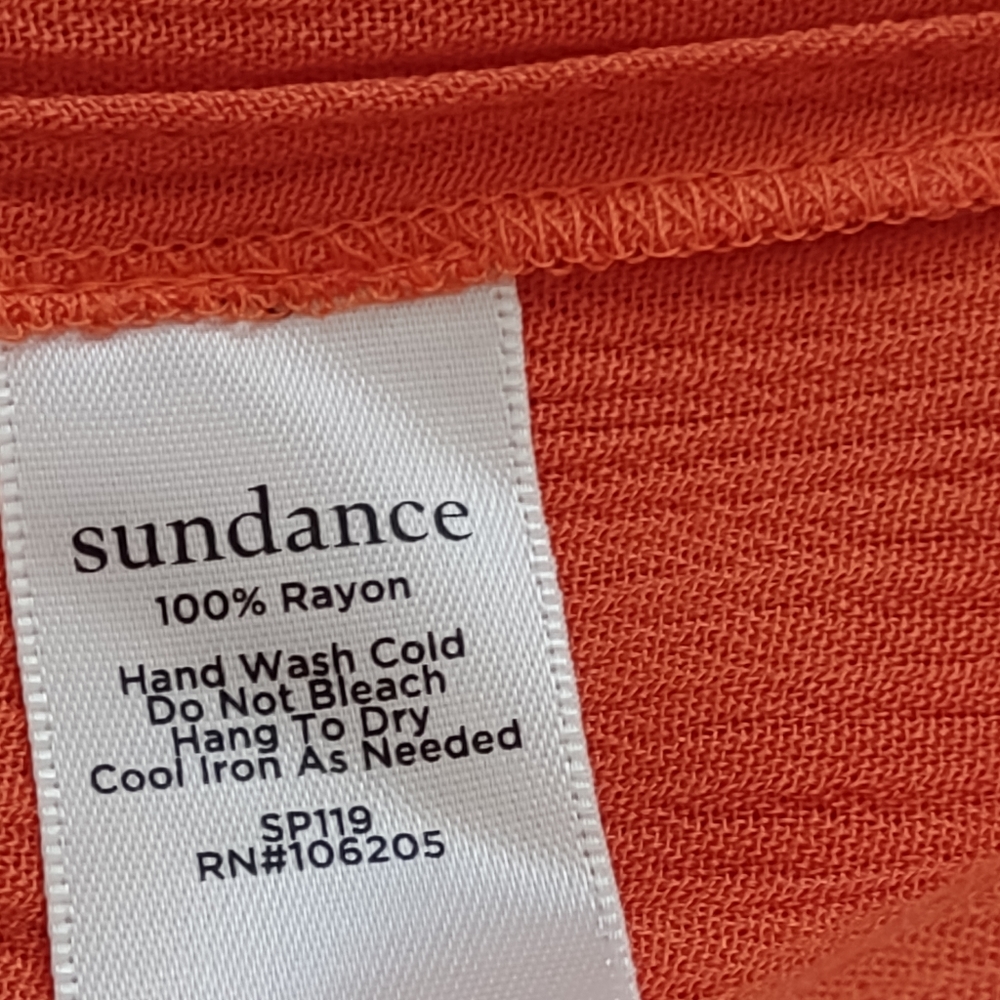 Sundance halter belted jumpsuit wide leg Pockets - Picture 10 of 13